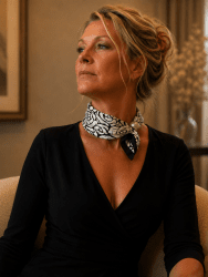 scarf med magnetknäppning