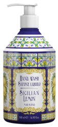 liquid soap sicilian lemons handtvål flytande tvål i vacker förpackning lyxig aloe vera tvål med italienska dofter